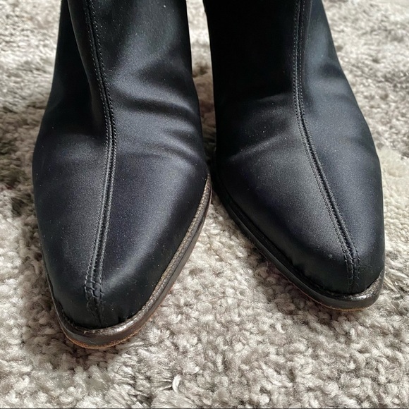 Donald J Pliner Pointed toe ankle heeled booties size 8.5 - Picture 4 of 13